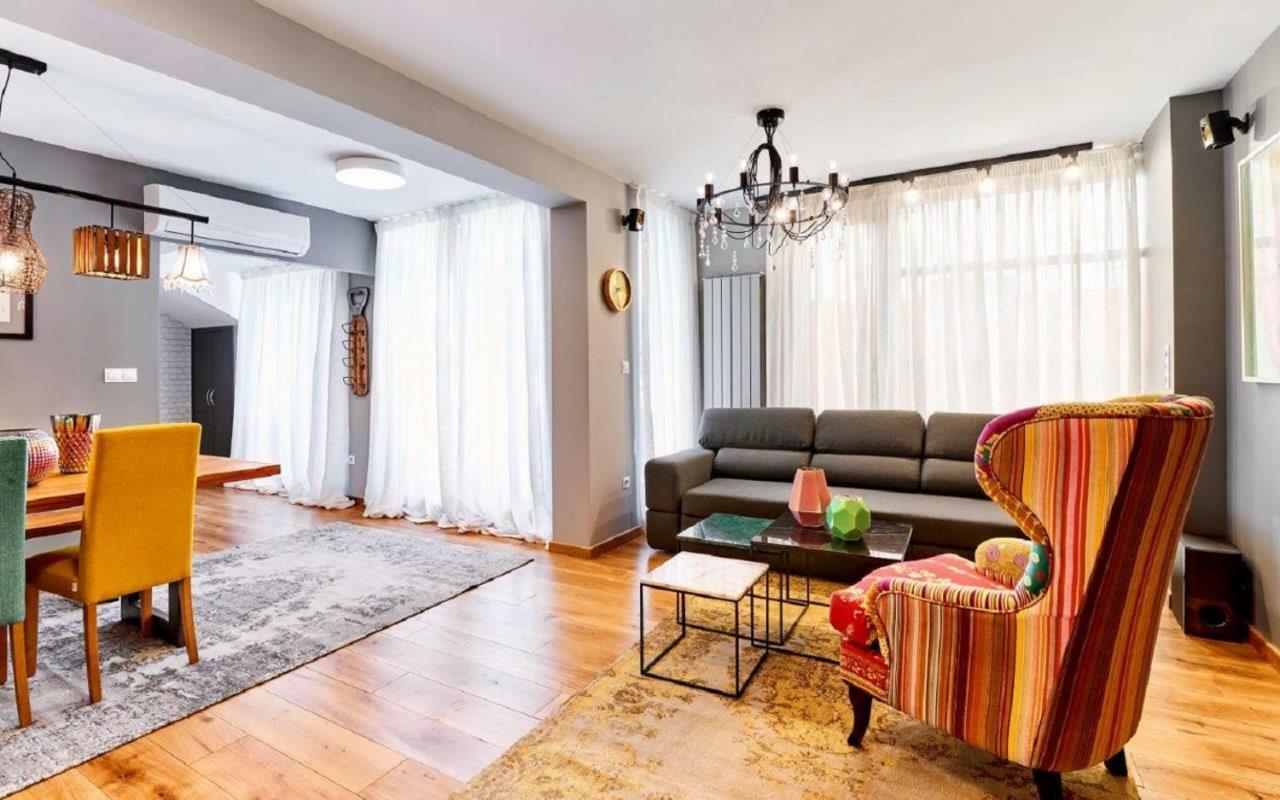 Stylish And High-End Designer Apartments In City Center София Экстерьер фото