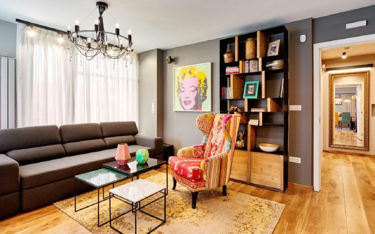 Stylish And High-End Designer Apartments In City Center София Экстерьер фото